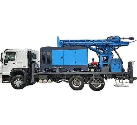 450m diepte Hydraulische waterput boormachine Truck 266HP Load Vehicle Motor