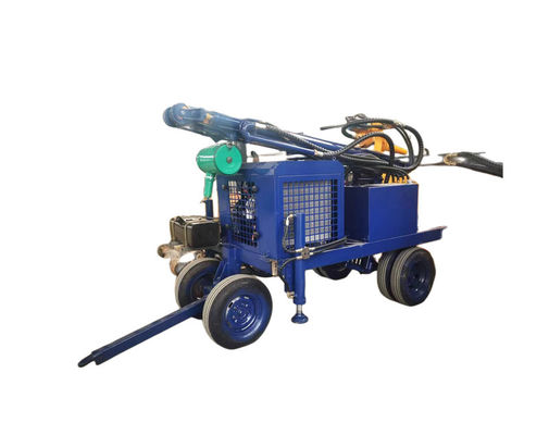 180m diepte boorgat boormachine 55KW motor 90mm - 300mm Dia 5200kg