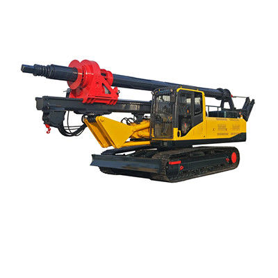35m diepte kruiper gemonteerd draaibare waterput boormachine 154KW motorvermogen
