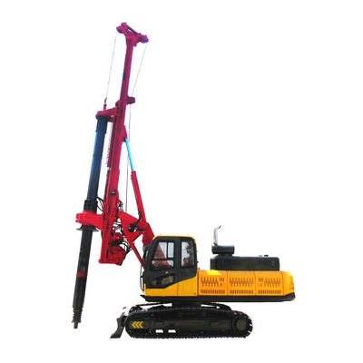 Crawler gemonteerde waterput Rotary boormachine 170 kW Motor 40m Piling diepte