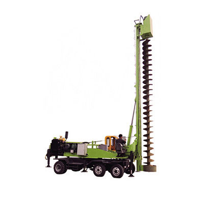 6 - 10m Piling Hole Depth Auger Rotary Drilling Rig 34KW Diesel motor vermogen