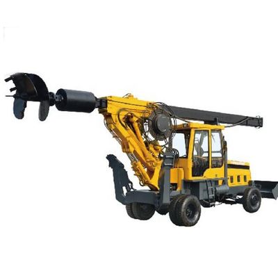 Roterende boormachine op wielen Druk Type Boor 11m / 13m / 15m / 20m Diepte