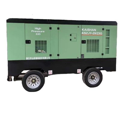 23 bar Druk Diesel schroef boorluchtcompressor 65L oliecapaciteit 29m3/min Capaciteit