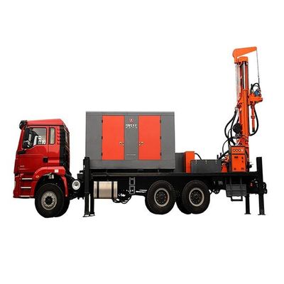 200m diepte Truck gemonteerde boorgat boormachine Rotary olie boorapparatuur water put boorrig