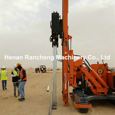 High Torque Micropile Drilling Rig Small Piling Rig Rotary Hammer Pile Driver