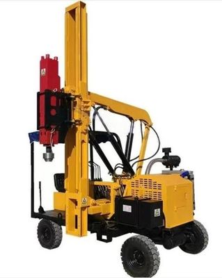 Zonnepiel aandrijfinrichting 39 kW Motor 170 cm Boringdiepte 260 cm Pilinghoogte