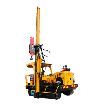 Solar Hydraulic Crawler Pile Driver 70KW Nominaal vermogen Max 3500mm Boorddiepte