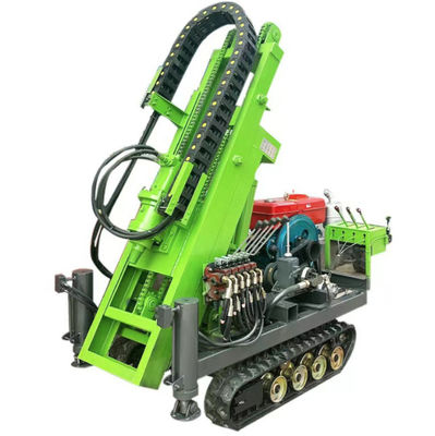Kleine rubbercrawler zonnepijl-driver enkele pomp 1m - 30m diepte van het boorgat