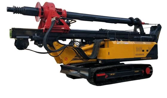 Hydraulische kleine draaibare boormachine 15 m boringdiepte 110 kW Dieselmotor