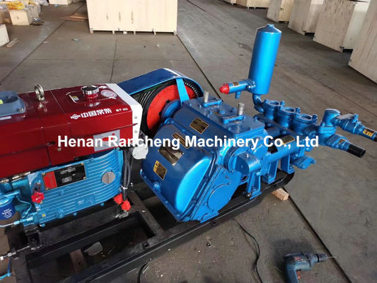 100 mm zuiger slag 65 mm cilinder diameter boor modder pomp met 28 HP Changchai motor