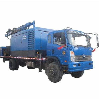 300m diepte waterput boorrig 266HP lading voertuig motor 115 - 350mm Dia