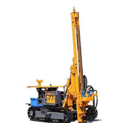 150m Diepte 30m Piling Diepte Zonne-Pile Driving Equipment 75KW Yuchai Turbo Charging
