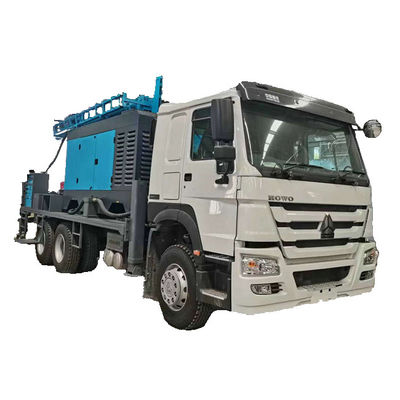 129 pk Dieselmotor Waterput Boormachine 450m Boordiepte 500mm Dia