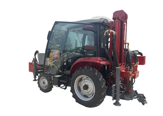 50 pk 4x4 rijdende tractor met cabine 260m boorgediepte hydraulische waterput boormachine/boormachine