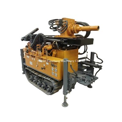 Diepte 150m Mini Crawler Water Well Drilling Rig Machine met een diameter van 300 mm