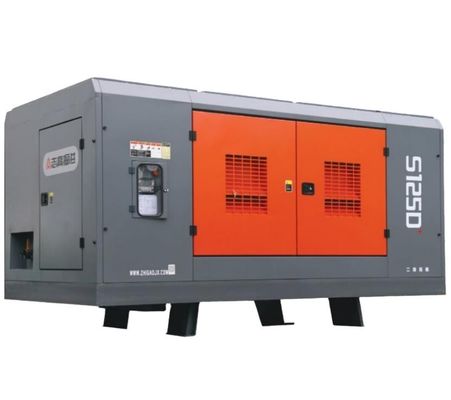 S125D luchtcompressor met 410 kW Cu-mmins motor voor 300-400m boren