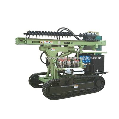 RC130Y Micro Pile Rig Uitzonderlijke 400mm Boring Diameter Ideaal voor veelzijdige waterput Auger Pile En DTH Boren