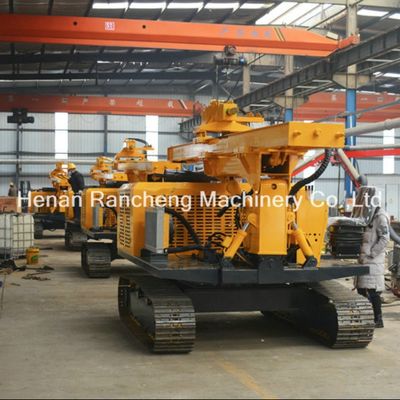 20-100m diepte crawler hydraulische zonnepijl driver zowel draaibare als hamer boren