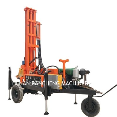 Maximale diepte 150 m waterput met aanhangwagen kleine boorput boormachine