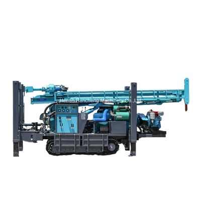 Hydraulische 300 m diepte kruiper gemonteerde waterput boormachine met 85 kW diesel