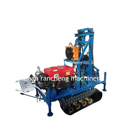 Maximale diepte 150m RCS200C Rubber Crawler Small Water Well Drilling Rig Machine