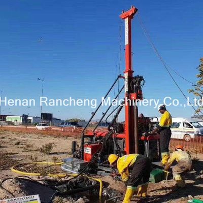 Geavanceerde Hydraulische Crawler Core Drilling Rig aangedreven door 74KW Cummins