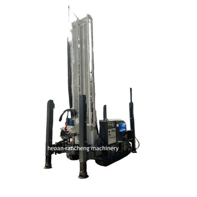 Europa 350m Crawler Hard Rock Water Well Drilling Rig Met 91KW vermogen