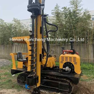 Zonnepaneelchauffeur met 6m Frame Post Crawler Ramming Machine