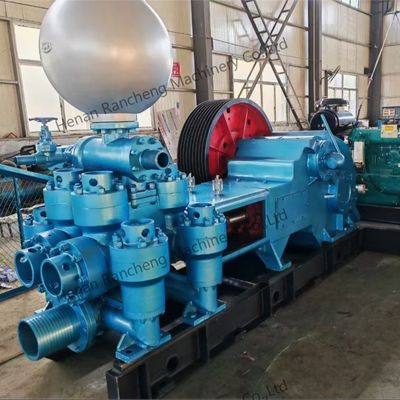 BW1200 Dubbelcilinder dubbelwerkende zuigerpomp Tweeversnellingsmotor modderpomp