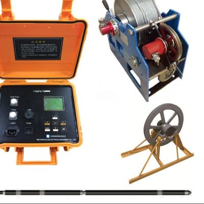 Borehole Logging Equipment RCQ-2D Digital Logging System With JDX-2Dr Natural Gamma Electrical Resistivity Probe