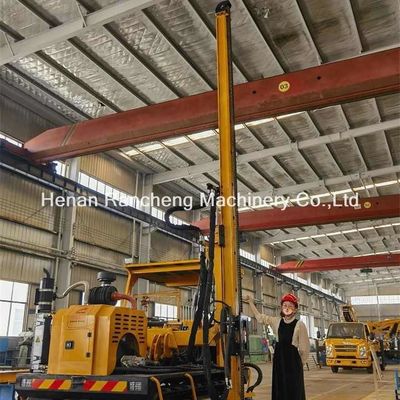 Solar Pile Driver met hydraulisch systeem aangepast richtingsklep