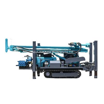 Diepte 450m Hoog Hydraulisch been 1,6m Rubber Track Water Well Drilling Rig
