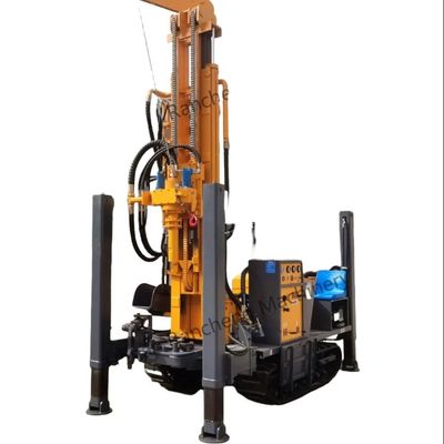 Hydraulische rubber crawler waterput boormachine voor 260m