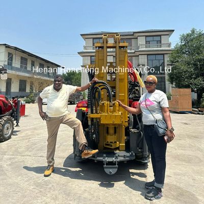 200 meter hydraulische waterput boormachine met 40 pk tractor paardenkracht