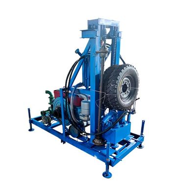 Hoge-koppel hydraulische waterboringseenheid met dubbele capaciteit 150m diepte & 1,5t nuttige lading hantering