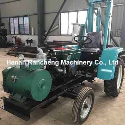 150m DTH Hydraulische waterput boormachine Draagbare pneumatische tractor gemonteerde boormachine