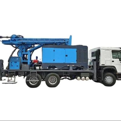 280m diepte truck gemonteerd waterput boorrig 210 pk lading voertuig motor