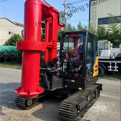 RCQ-10C Mini Hydraulisch Rotary Piling Rig Kubota Diesel Engine 2000mm Chassis Breedte