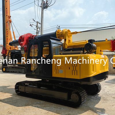 Hydraulische kleine draaibare boormachine mini-stapelboormachine met boorgediepte van 15 m