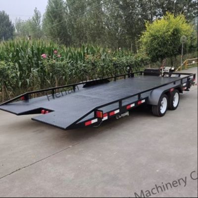 5t 5m*2,2m platform vrachtwagen half aanhangwagen as voor vrachtvervoer