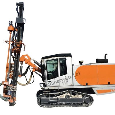 Automatic Integrated Hydraulic DTH Blast Hole Drilling Rig For Yuchai YC6J220 162 KW