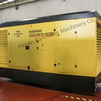 25bar 400HP Yuchai Dieselmotor Schroefcompressoren Draagbare Luchtcompressoren