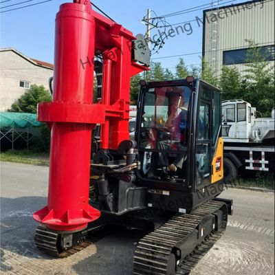 RCQ-10C Mini Hydraulische Rotary Piling Rig met Kubota Diesel Motor 36KW