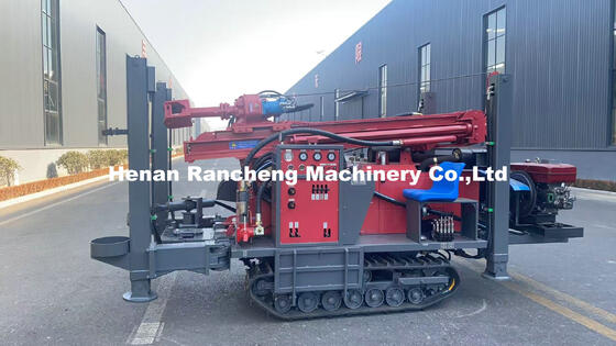 RCF200C waterputboormachine met een diepte van 200 meter met een dieselmotor van 58 kW