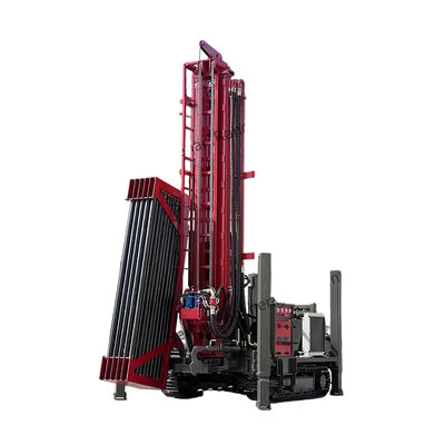 RCF280C water well drilling rig  with Hydraulic Drill Pipe Library