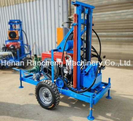 150 m boorgediepte Draagbare waterputboormachine met 450 mm boorgatdiameter