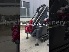 Kleine rubbercrawler zonnepijl-driver enkele pomp 1m - 30m diepte van het boorgat