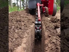 600 mm diepte sloopgraver sloopmachine irrigatie landschapsontwerp sloop voor pijpleiding