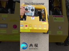 Crawler-type vierwiel hybride afstandsbediening grasmaaier 20 mm-180 mm snijhoogte